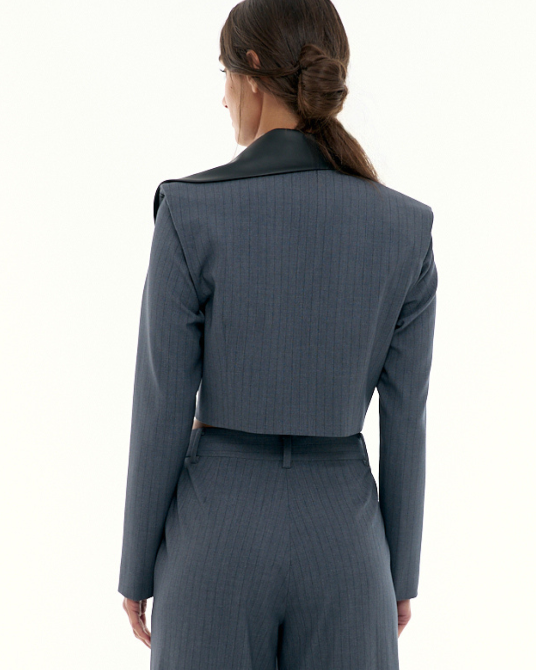 Powersuit Cropped Blazer