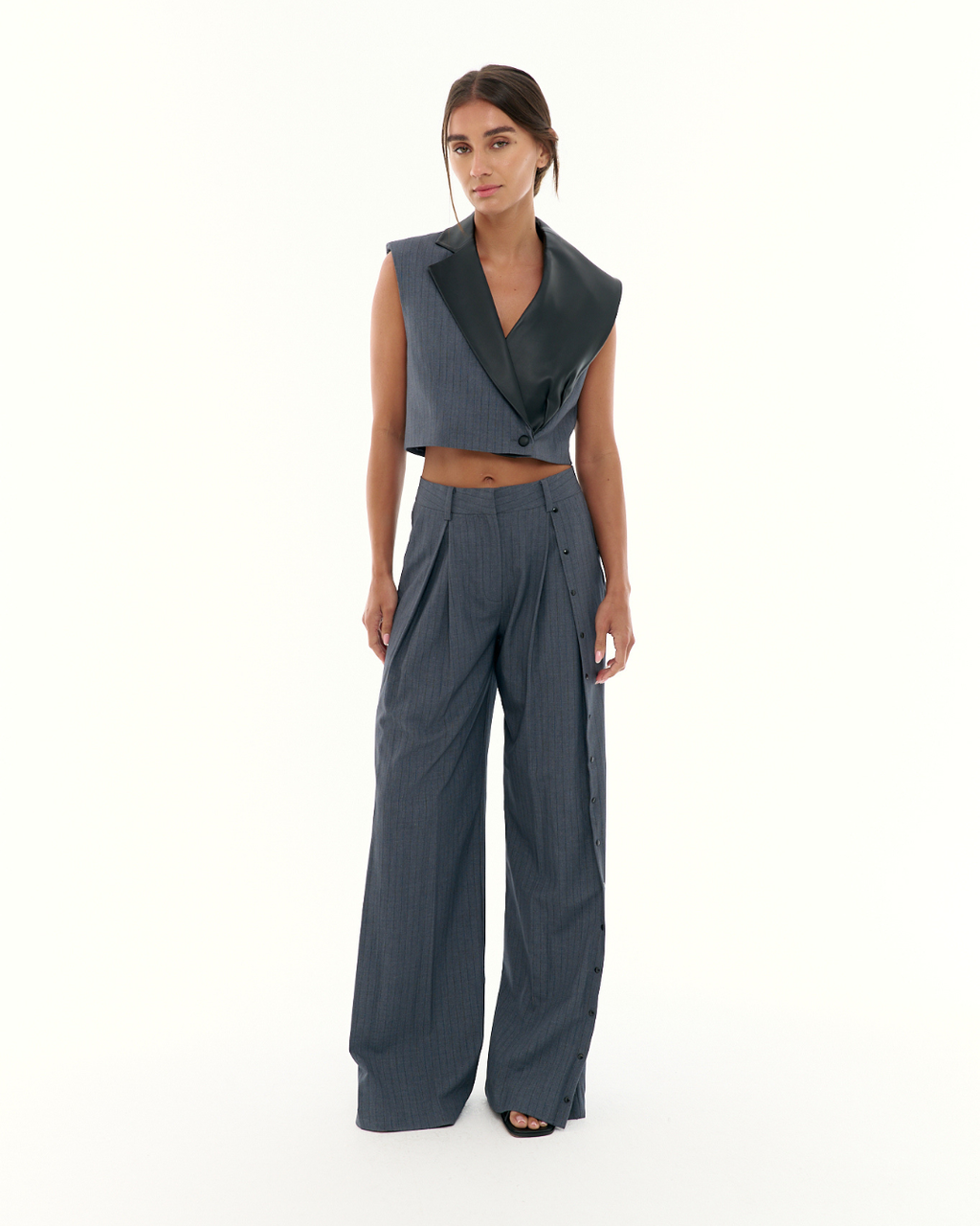 Powersuit Cropped Blazer